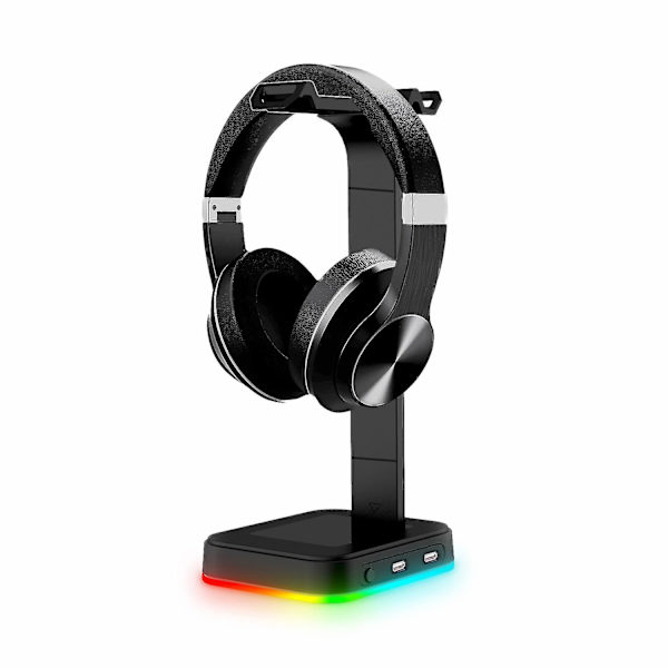RGB Headset Stativ Färgväxlande Headset Gaming Headset Stativ