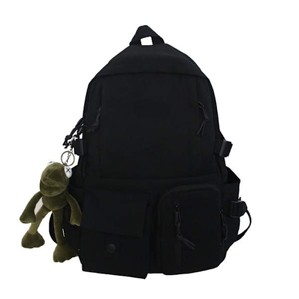 Antiskrid computer rygsæk studerende skole rygsæk negro 31X14X42CM 989