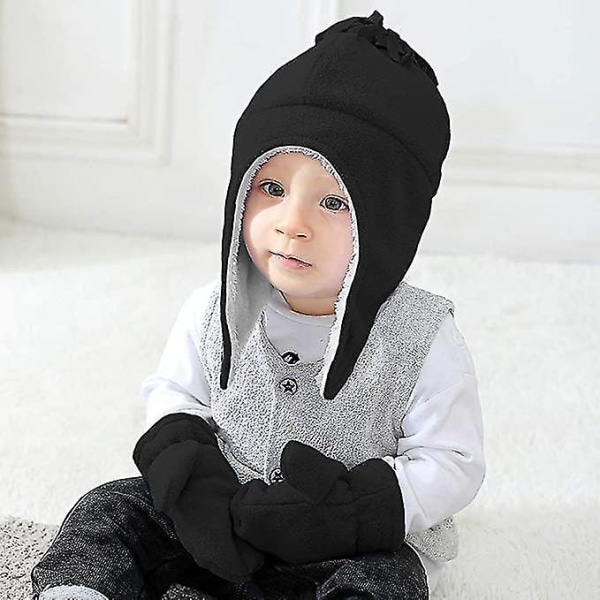 Babylue og votter i et sett