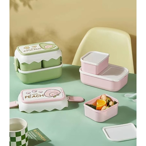 Lounaslaatikko, bentolaatikko pojille, vihreät lounasastiat lapsille
