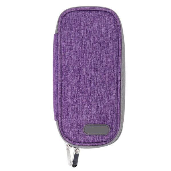 Typ 1 Diabetes Insulin Cooler Case - Bärbar Medicinsk Kylväska för Resor med 2 Isklampar