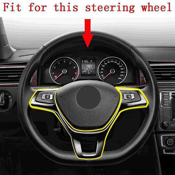 Rattskinn Dekorativ Ramme for Golf 7 Mk7 - 2014-2016 Mk6 2017