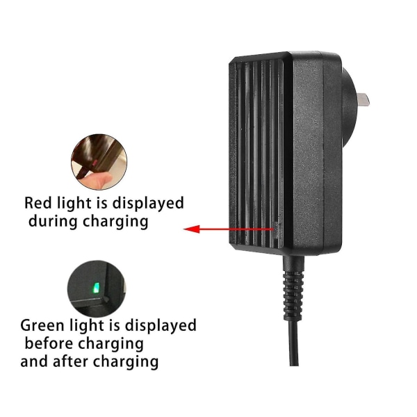 Opladeradapter 28v til Shark Strømforsyningsledning Oplader, EU-stik