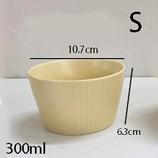 Skålar för kök Keramik Hem Frukostskål, Ris Skål, Nudelskål, Spannmålsskål, Yoghurtskål, Present Liten Träsked, Lätt Och Hållbar Cere