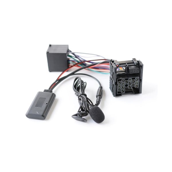 10-nastainen stereon Bluetooth-apuadapteri auton stereon medialiitäntään, yhteensopiva E46:n kanssa