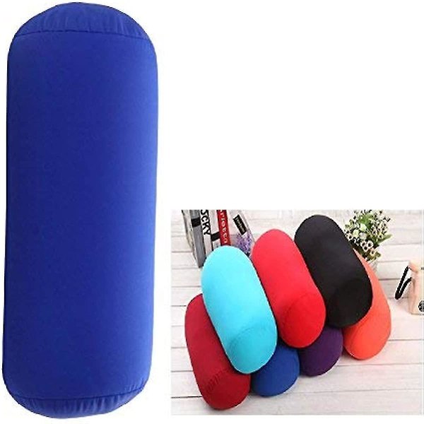 Daynecety Microbead Pude Rull Pude Bolster Lumbar Rund Squishy Støtte Nakke Rygg Pude Pudetrekk Kolonne Puter For Tr