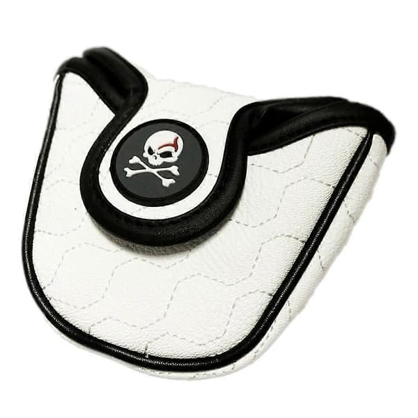 Skull PU golfkølle redningshode deksel golf putter hode deksel
