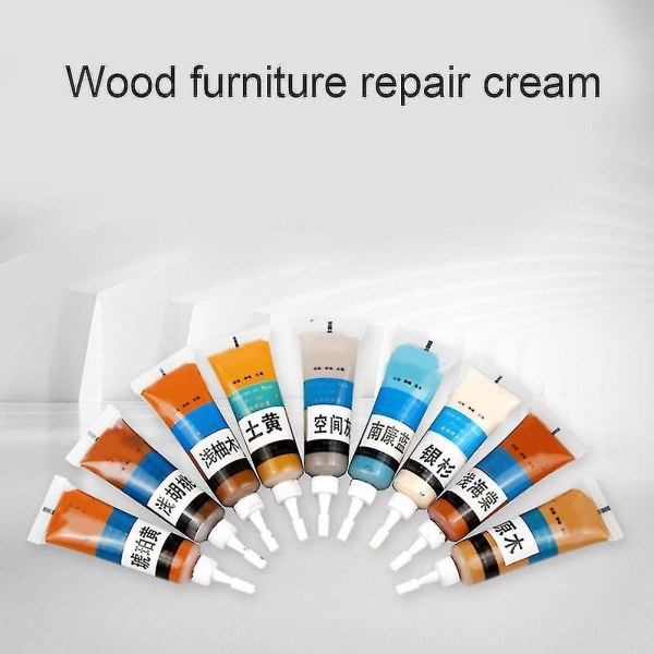 Mokbu mønster Massivt træ møbler Farve reparation Maling Hurtig ridse remover Gulvfarver Z28651