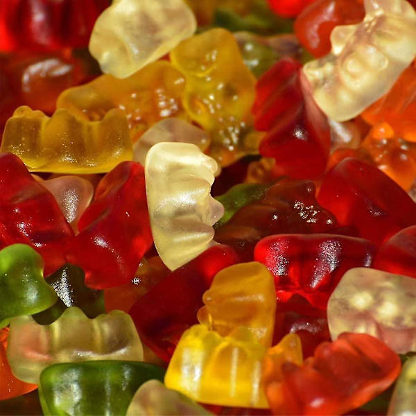 Silikoneform - Silikone Gummy Candy-forme og isterningbakker, sæt med 2 silikone
