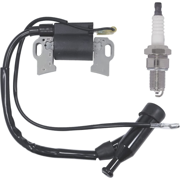 Ny tenningspole + tennplugg for Honda Gx240 Gx270 Gx340 Gx390 8hk / 9hk / 11hk / 13hk motorer