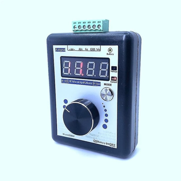 Digital 4-20ma 0,5-10v spänningssignalgenerator 0-20ma strömsändare Professionell elektronisk