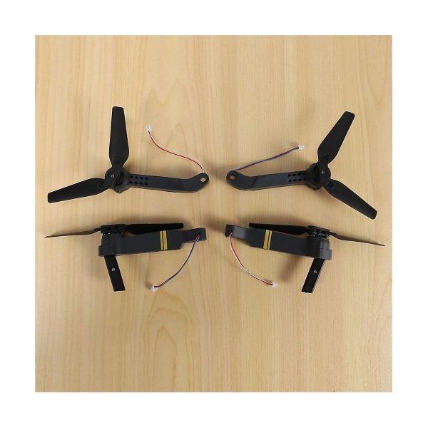 E58 S168 L800 Gd88 Jy019 Rc Quadcopter Reservedele Akse Arme Med Motor & Propeller Til Fpv Drone F