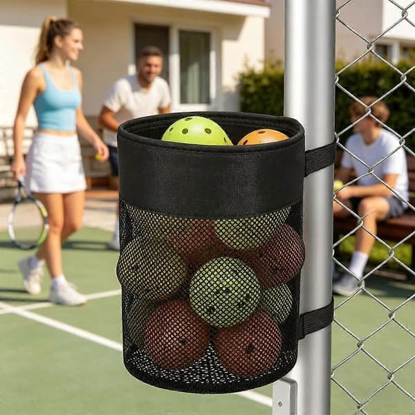Pickleball opbevaringstaske Sammenfoldelig Pickleball Organizer Pose Boldopbevaringstaske Pickleball Bold