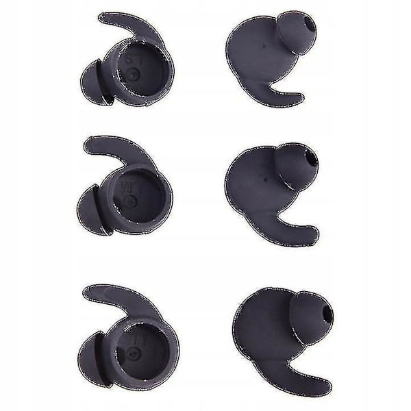 Set med 6 öronsnäckor för Huawei Xsport Am61 - Toppar, lock och öronkrokar - För Huawei Xsport-hörlurar