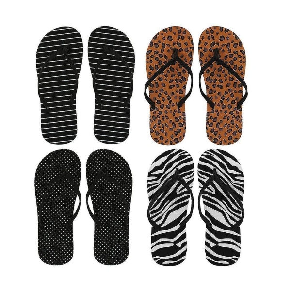 Dam sommarmode strand flip flops toffla sandaler tofflor flickor skor