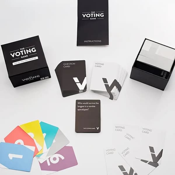 Omröstningsspel: spel för dina vänner, spel för presenter