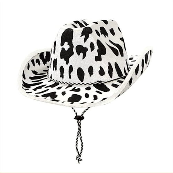 Kvinners Sequin Cowboy Hat Bachelorette Party Cosplay Prop D