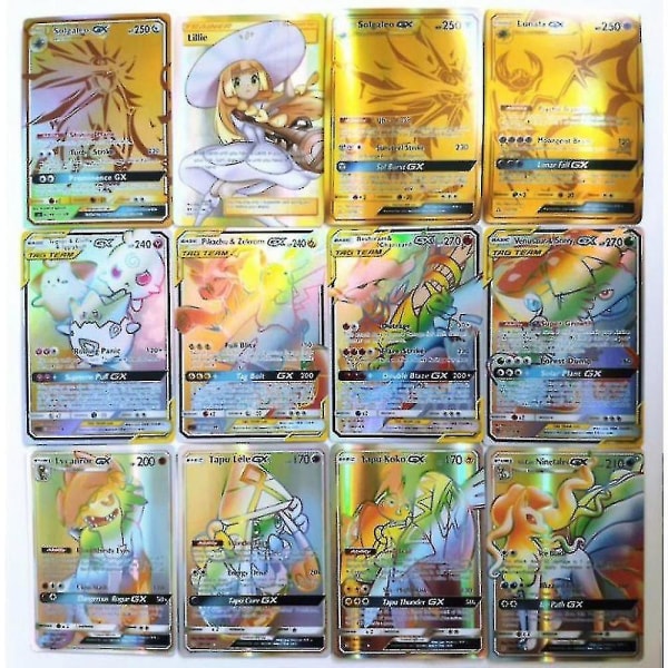 60kort Kortspill Mega Gx Ex Collection Trading Funs Gave Barneleke