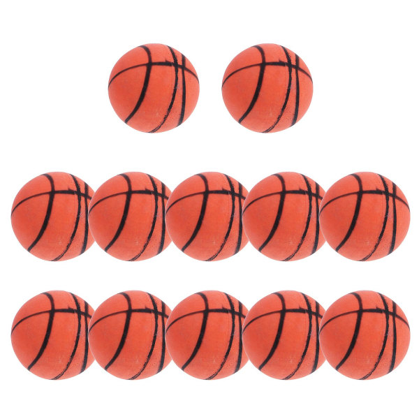 12 stk Elastiske Gummi Små Basketbolde Hoppebold Håndlavet Dukke DIY Sports Tpys