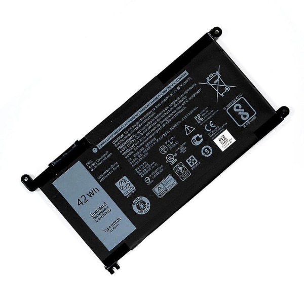 11.4v 42wh Wdx0r Laptop Batteri For 14 5368 5567 7560 5767 7472 7460 7368 7378 5565 3488 3580