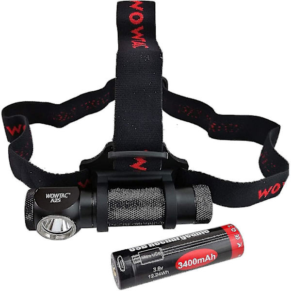 A2s Päälamppu, 1050 Lumenia USB-Latautuva LED-Päälamppu Cree Xp-l V6:lle, Erittäin Kirkas Kevyt I
