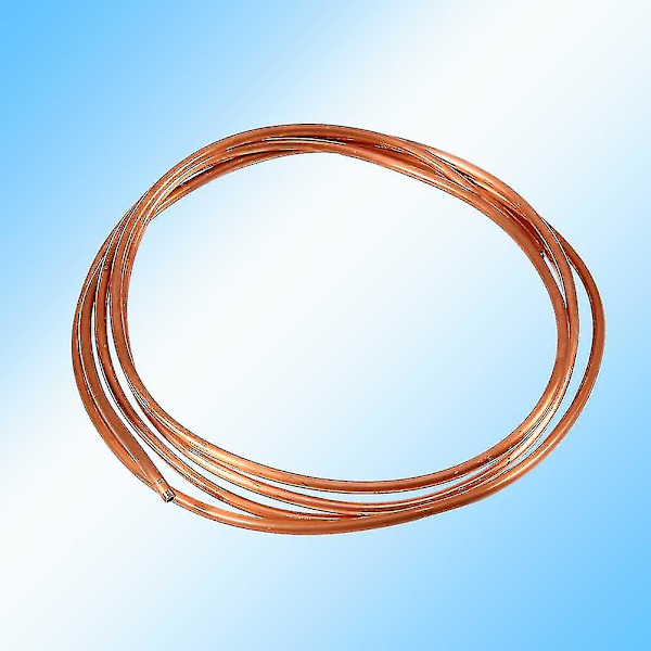 2m Blød Kobberrør Rør Udvendig Diameter 4mm X Indvendig Diameter 3mm Til Køling VVS
