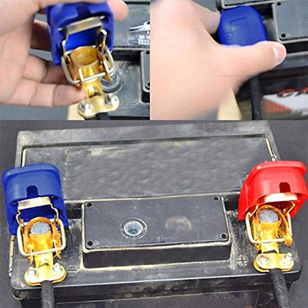 12V snabbkopplingsbatteripoler för bil, husvagn, båt, motorcykel, bilstylingtillbehör, 1 st