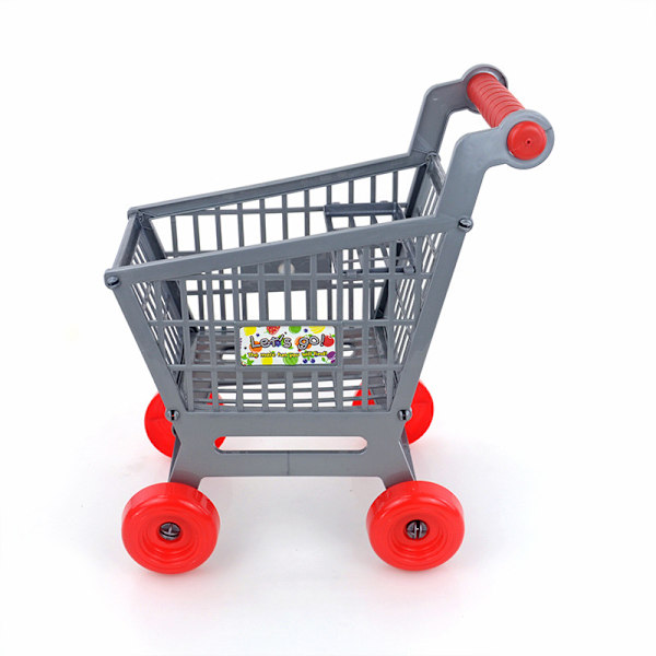 Barnevogn, Mini Supermarkedshandvogn, Supermarkedskurv Leke, Leker for Leken Handlevogn, Utdannende Leke for Barn