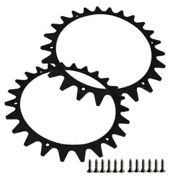 Sett med 2 gressklipperpigger (225 mm) for Worx LANDROID L klipperobot, hageverktøy trimmer tilbehør Black