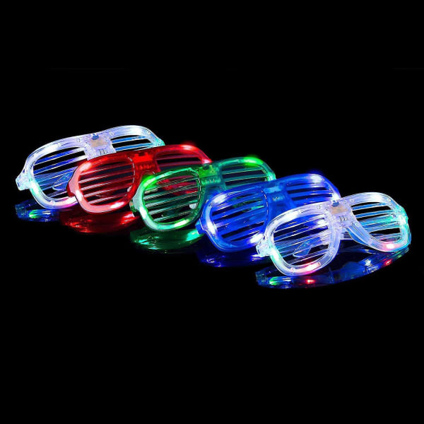 El Light Up -lasit Led Light Up -juhlalasit 12 pakkaus, joka vilkkuu värin vaihtamisella Party Co