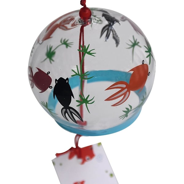 Japanilaiset Edo Furin -lasikellojen tuulettimet syntymäpäiville, jouluun ja kotiin