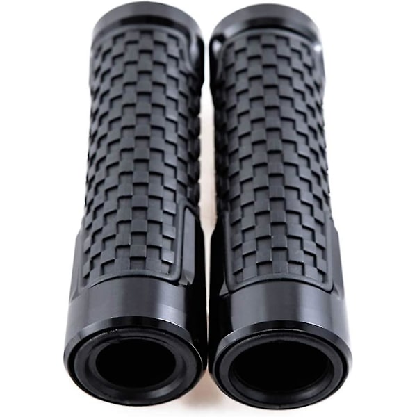 Universal Motorcykel Styrgrepp - 22mm (7/8\") 24mm (1\") Halksäker Gummi Motorcykel