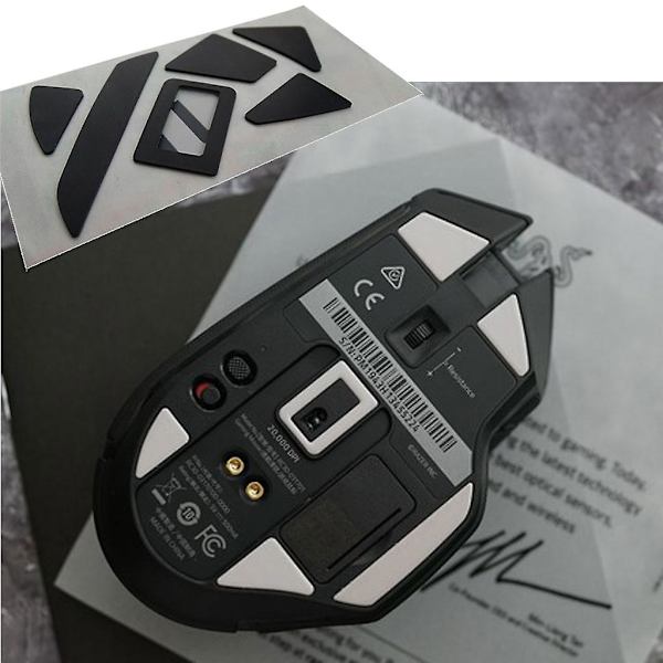 1 set musmatta fötter för Razer Basilisk Ultimate mus glidkurva kant