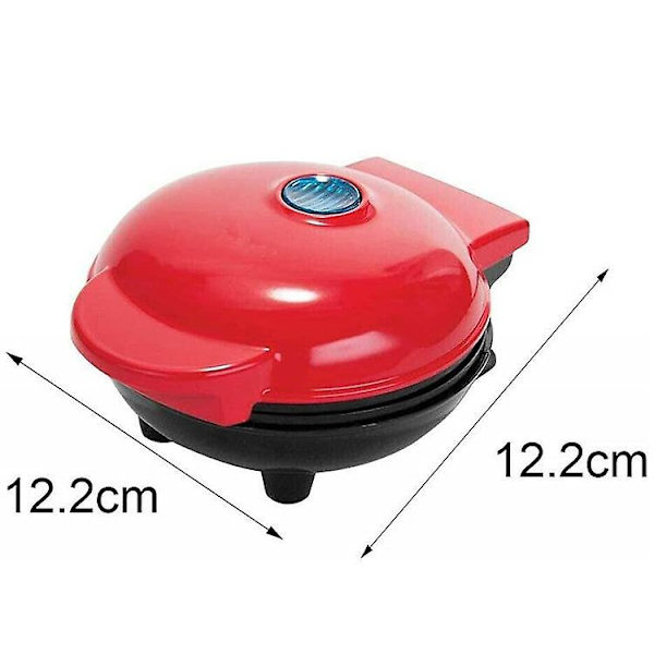 Hjerteformet Mini Vaffeljern