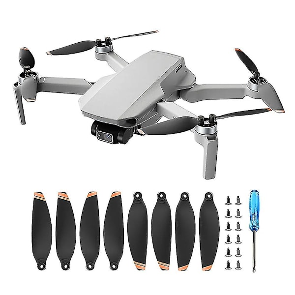 4 Par Lavstøy Propeller Til Dji Mini 2 Drone Tilbehør