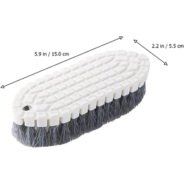 4-pack Böjbara Skrubbborste för Kläder, Skor, Tvätta, Köksrengöring, Badkar, Duschar, Kakel, Sänkor