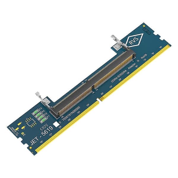 Bærbar SO DDR4 RAM til stasjonær DDR4-adapterkort Minnetester SO DIMM 4 til DDR4-omformer
