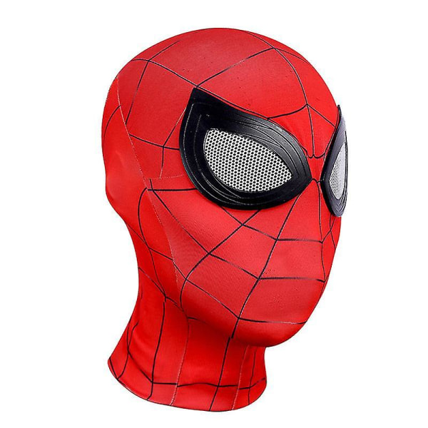 Jern-Spiderman Maske Hodeplagg Cosplay Scene Rekvisitter - Barn