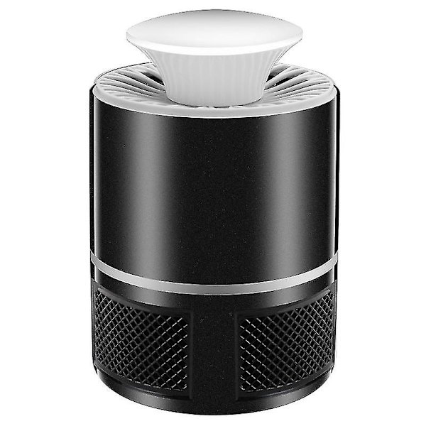 Myggdödande lampa USB-driven LED Fotokatalytisk insektsdödare Sugande flug- och insektsdödare (svart)