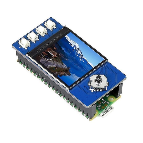 1,3 tumars LCD-displaymodul för Raspberry Pi Pico med 65 000 färger, expansionskort