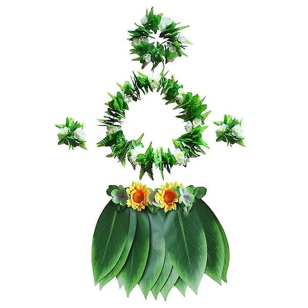 1 stk Hawaii-blad skjørt