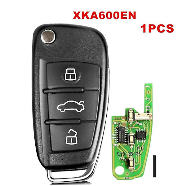 Universal trådlös fjärrnyckel med 3 knappar för Xka600en, kompatibel med Vvdi Key Tool