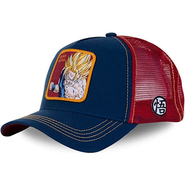 Tegneserie Dragon Ball Goku Buu Hip Hop Casual Solbeskyttende Baseball Cap