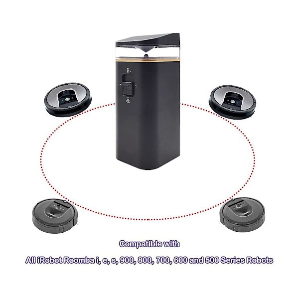 2 stk. Dual Model til 500/600/700/800/900/e/i/s Serie Robotstøvsuger. Dele 4636429