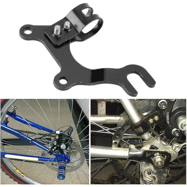 Cykel skivebremseadapter, skivebremsebeslag, skivebremseadapter (2 stk., sort)