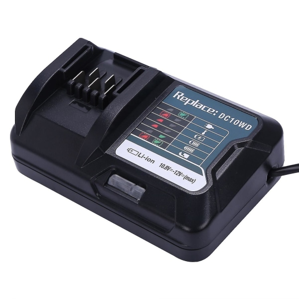 Snabb litiumbatteriladdare för 10.8v 12v Dc10wd / Dc10sb / Dc10wc / Bl1015 / Bl1016 / Bl1021b / B