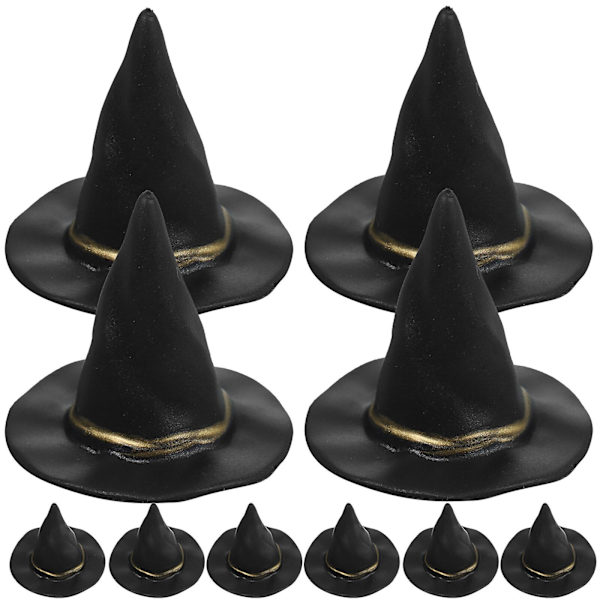 10 kpl Miniatyyri Nuken Talo Noitakypärät Mini Halloween Noitakypärät Nuken Talo Tarvikkeet