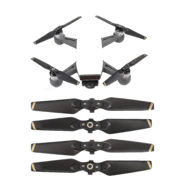 Sajy 4 stk. propeller til Dji Spark Drone Folding Blade 4730f rekvisitter Rc reservedele