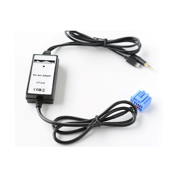 Billaudio Aux Adapter 3,5 mm Aux Input Cd-skifter Med Opladning Til Accord Odyssey Pilot