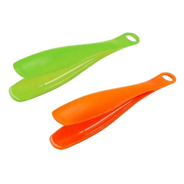 Plastmatklyper Kjøkkenmatklyper for servering 4 stk assorterte farger